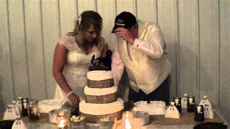 wedding cake smash youtube