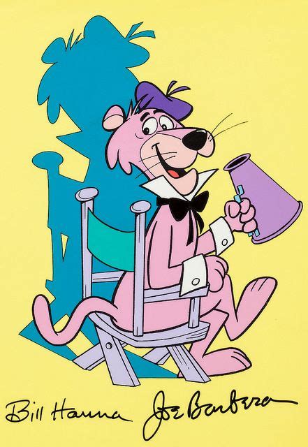 Director Snagglepuss Limited Edition Animation Cel Hanna Barbera 1989