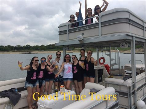 Why Pontoon Boats Are Called Party Barges Good Time Tours