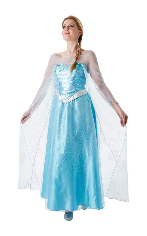 Adult Elsa Costume Glitz Fancy Dress