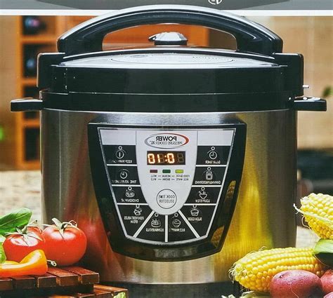 Digital Power Pressure Cooker Canner Plus Xl Electric