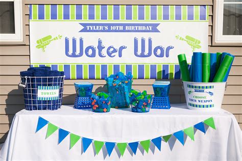 10th birthday sign, 2011 the year you were born printable, last minute gift, 2011 bday printable, 10th birthday party decor ,born in 2011. The Homespun Hostess: WATER WAR - Celebrating Tyler's 10th ...