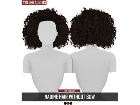60 Alpha Curly And Afro Texture Hair For The Sims 4