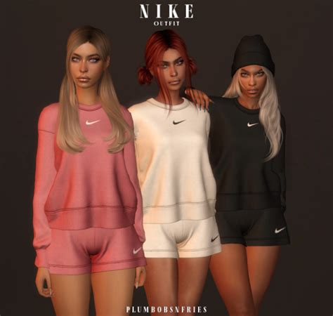 Nike Outfit By Plumbobsnfries The Sims 4 Download