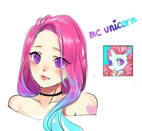 Mc Unicorn By Peaceflu0rescent On Deviantart