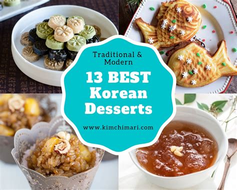 13 Best Korean Desserts Traditional And Modern Kimchimari