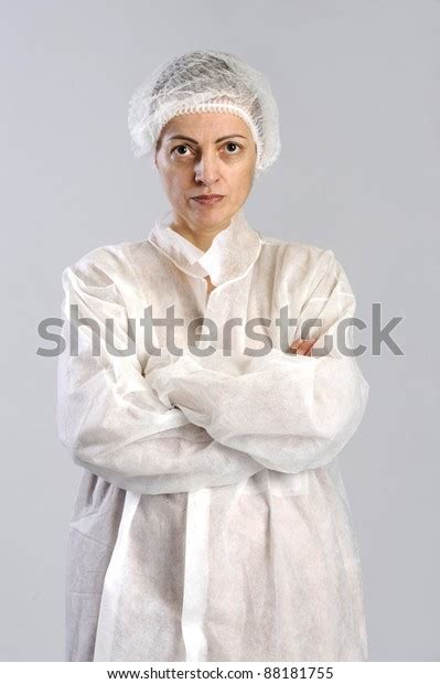 Female Food Factory Worker Stock Photo 88181755 Shutterstock