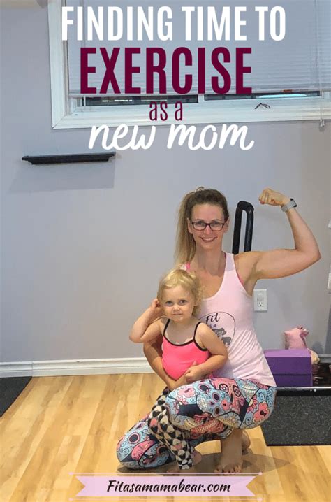 fitness tips for new moms how to find time to exercise