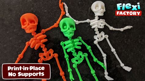 3d Printed Flexi Skeleton Youtube
