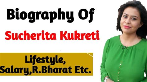 Sucherita Kukreti Sucherita Kukreti Salary Biography Lifestyle Income Republic Bharat