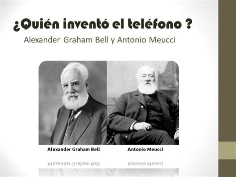 Telefon O Hoy Vamos Ha Hablar Sobre El ¿quién Inventó El Teléfono