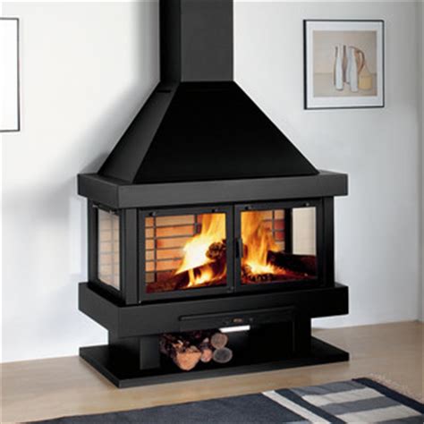Recently, wood stoves are back in trend. Rocal Barbara 120 Wood Burning Stove - Contemporary - Indoor Fireplaces - east anglia - by ...