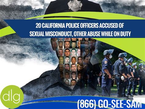 20 California Police Officers Accused Of Sexual Misconduct Other Abuse