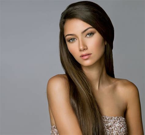 Anna Sbitnaya Beauty Women Long Hair Styles Women