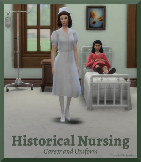 Install Historical Nursing Uniform The Sims 4 Mods Curseforge