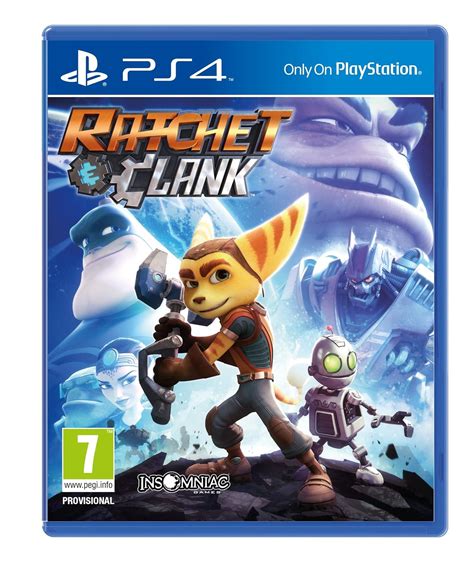 Ratchet And Clank Ps4 Box Art Playstation Ratchet Playstation 4