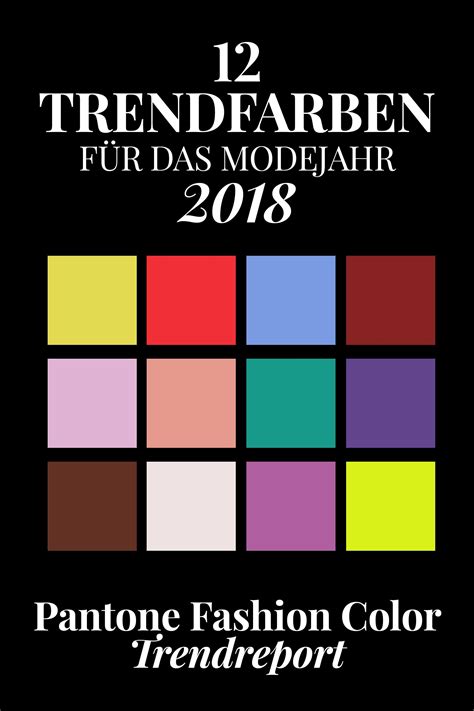 Pantone Farbtrends 2018 Diese 12 Trendfarben Tragen Wir Im Frühjahr