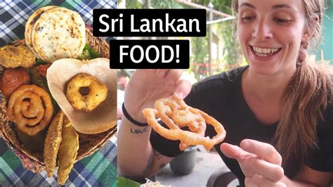 Sri Lankan Foods Traditional Snacks Youtube