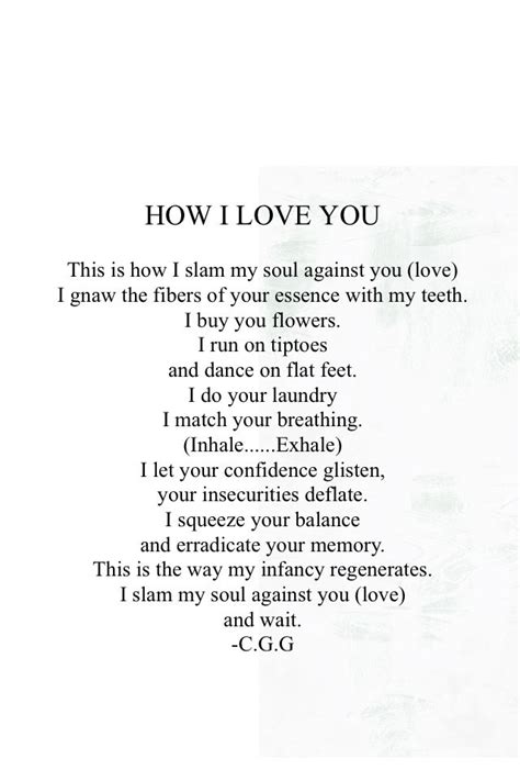 Passion Love Poems