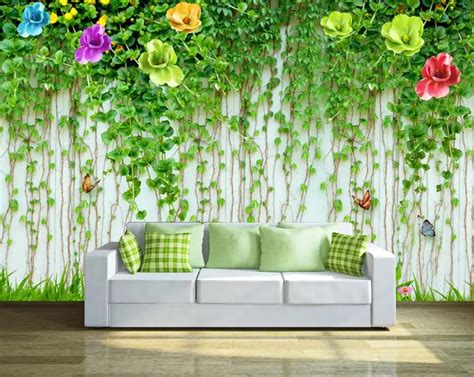 3d Wallpaper Photo Wallpaper Custom Living Room Mural Rattans And