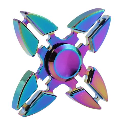 anti spinner cool fidget hand spinner with high speed bearing edc focus stress and anxiety