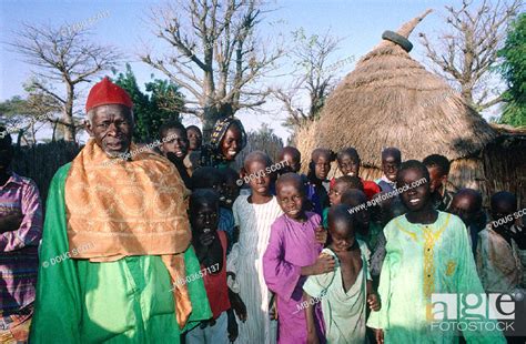 Senegal Cayar Village Tribe Wolof Stock Photo Picture And Rights