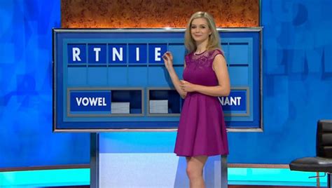 Countdowns Rachel Riley Sets Pulses Racing As She Flashes Pins In Racy Semi Sheer Frock Tv