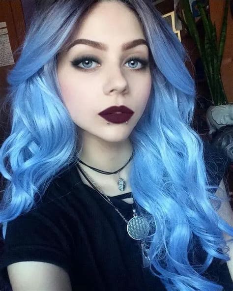 Glamorous Hair Color Ideas For Women With Blue Eyes