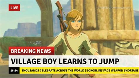 Best ‘the Legend Of Zelda Breath Of The Wild Memes