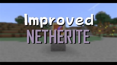 Improved Netherite A Resourcepack Download In The Description Youtube