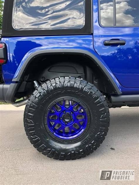 Prismatic Powders Blue Jeep Wheels Blue Jeep Jeep Wheels Jeep