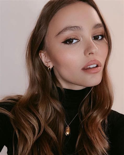 Image May Contain 1 Person Closeup Lily Rose Depp Lily Rose Lily