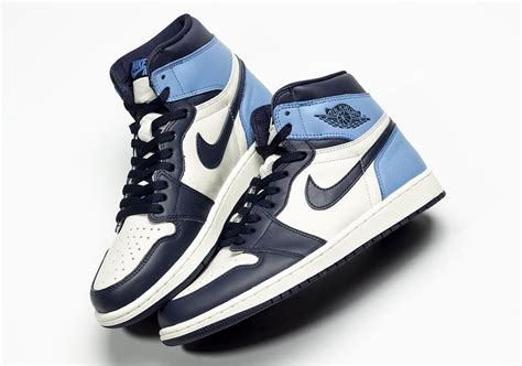 Air Jordan 1 Retro High Og Gs Obsidianuniversity Blue Choose Your Size