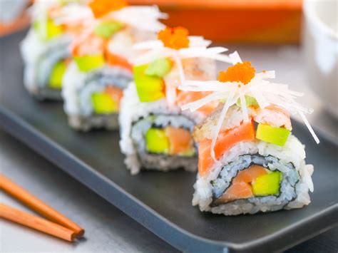 How To Make Rainbow Sushi Rolls Steps With Pictures