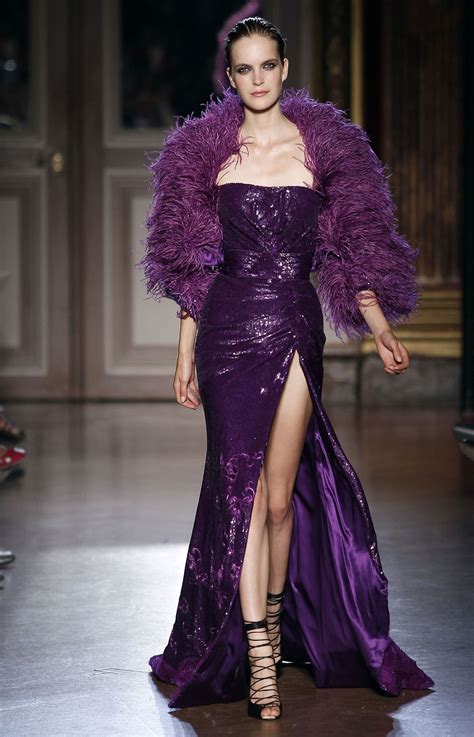 D Fil S Vogue Paris Robe De Mariage Violette Robes Violettes Mode