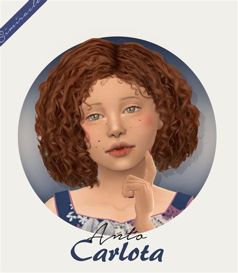 Curly Toddler Hair Sims 4 Cc