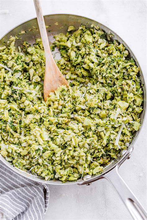 Garlic Parmesan Broccoli Rice Skillet Recipe Broccoli Rice Recipe