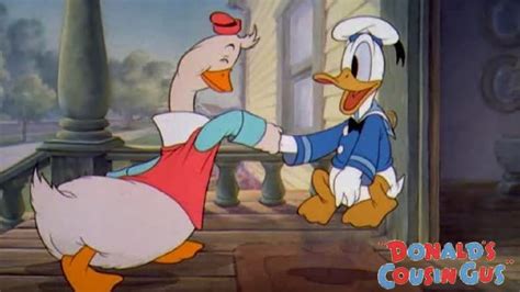 Donalds Cousin Gus 1939 Disney Donald Duck Cartoon Short Film Youtube
