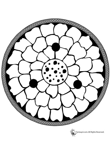Mandala Coloring Pages For Adults Clip Art Library
