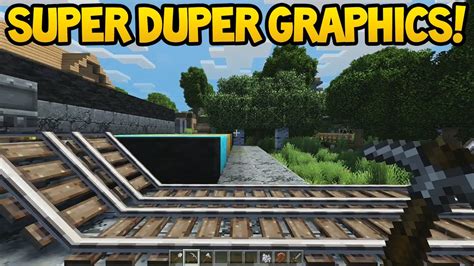 Minecraft Super Duper Graphics Pack