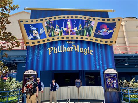 Photos Signage And Posters Installed For Mickeys Philharmagic At
