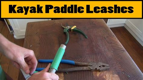 How to build a wine cellar: DIY Fishing Rod/Paddle Leashes - YouTube