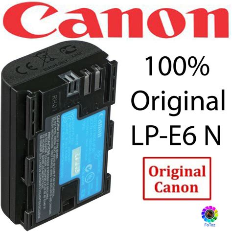 Free shipping on all orders over £30! CANON LP-E6N LITHIUM-ION BATTERY PACK (7.2V, 1800MAH ...