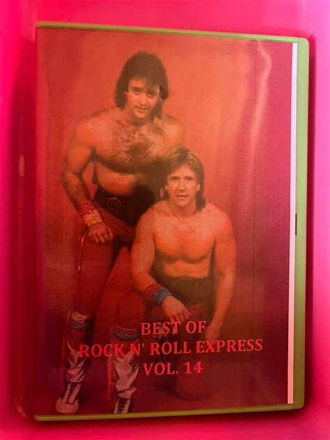 best of the rock n roll express volume 14 wrestling dvd free shipping etsy