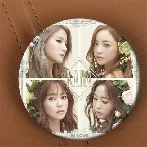 Aliexpress Com Buy Youpop KPOP KARA In Love Album Brooch K POP Pin Badge Accessories For