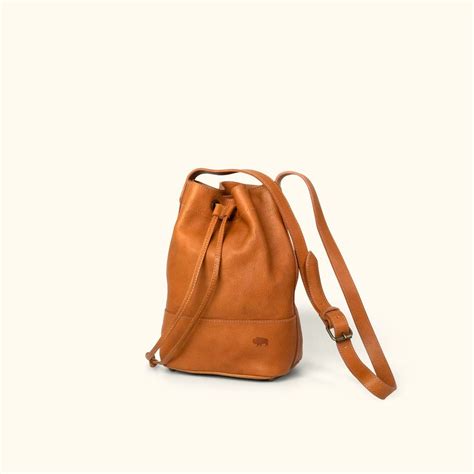 Madison Leather Bucket Bag | Saddle Tan | Leather bucket bag, Bucket bag, Leather bucket