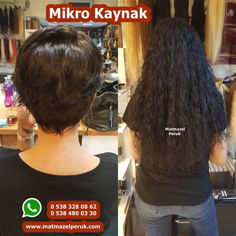 Ankarada Kısa Saça En İyi Mikro Kaynak Yapan Yer Matmazel Peruk Saç