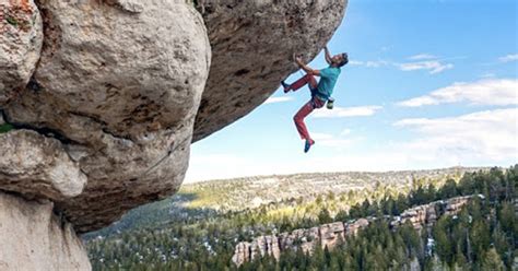 How rock climbing can be used as a unique way of building strength