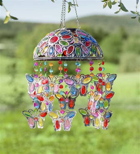 This Colorful Solar Butterfly Garden Light Will Be A