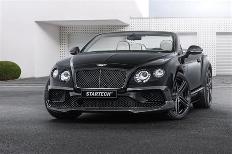 Startech Bentley Continental Gt Convertible Black Cars Modified